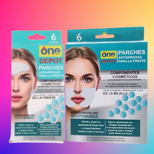Collagen Revive Patches™. Pack Parche De Colágeno Frente Y Mejilla