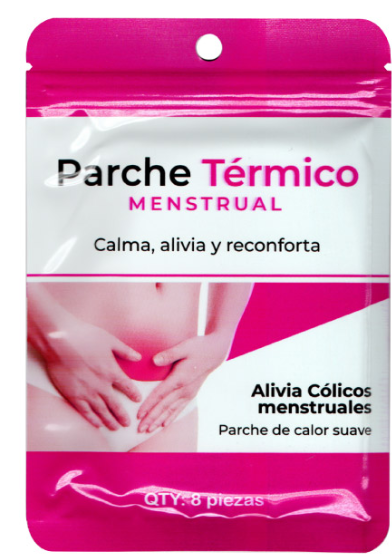 CalmPatch™.PARCHE TERMICO MENSTRUAL CALOR SUAVE 8U