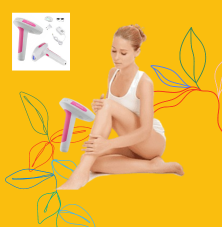 EpiGlow Laser™.   Depiladora Láser Umate