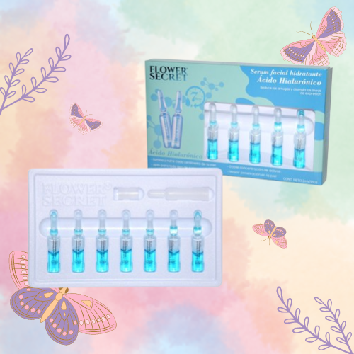 HyaluroGlow Elixir™ Hidratante, Reafirmante, Radiante "Serun de Acido Hialuronico en ampollas"