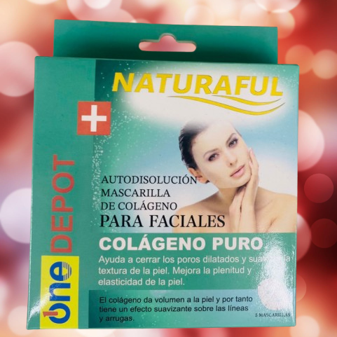 Hydracollagen Lift Mask™.   Mascarilla colágeno Autodisolución 5u